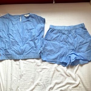Brand H&M Size 10-12 color blue